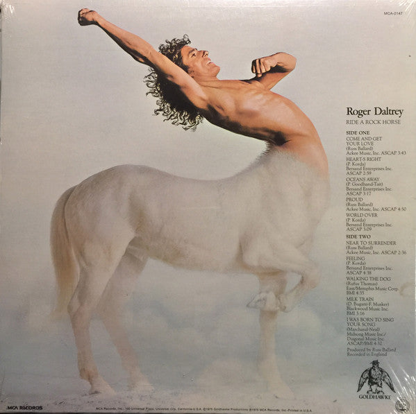 Roger Daltrey – Ride A Rock Horse (Used vinyl)