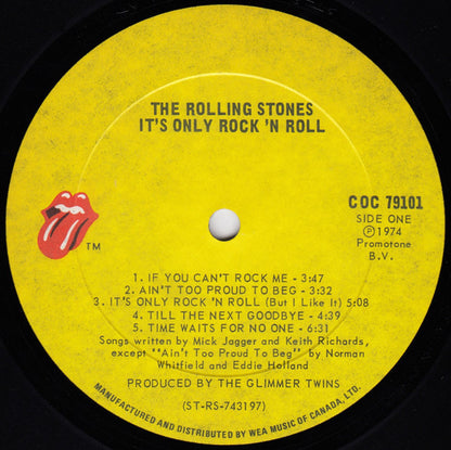 The Rolling Stones – It's Only Rock 'N Roll (Used vinyl)