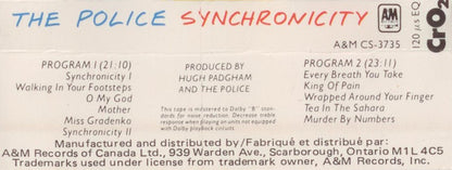 The Police – Synchronicity (Used cassette)