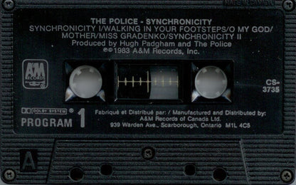 The Police – Synchronicity (Used cassette)