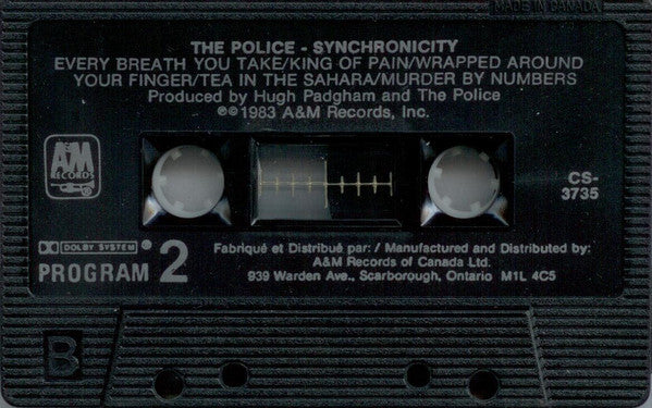 The Police – Synchronicity (Used cassette)