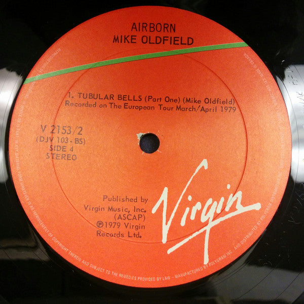 Mike Oldfield – Airborn (Used vinyl)