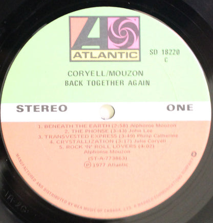 Coryell / Mouzon – Back Together Again (Used vinyl)