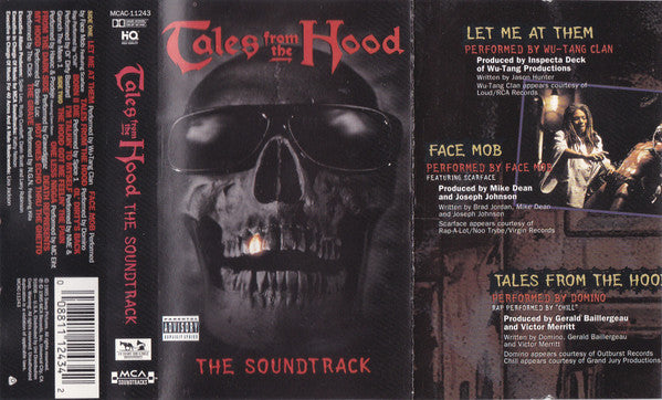 Various – Tales From The Hood (The Soundtrack) (Used cassette)