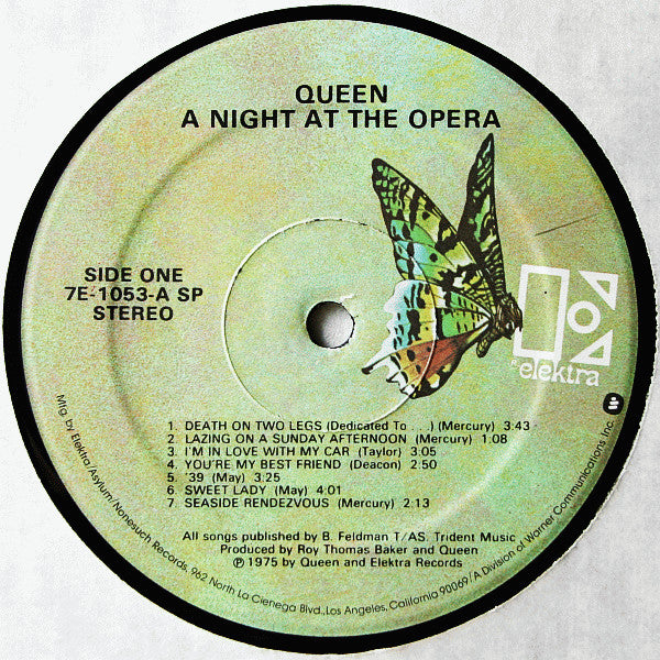 Queen – A Night At The Opera (Used vinyl)