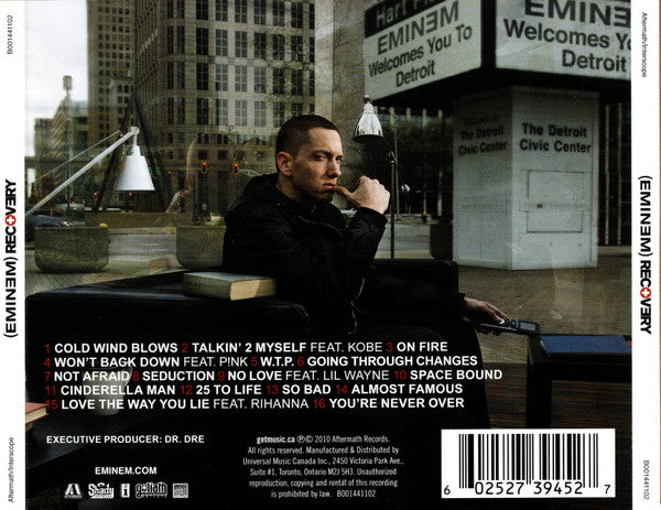 Eminem – Recovery (Used CD)