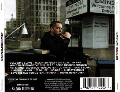Eminem – Recovery (Used CD)