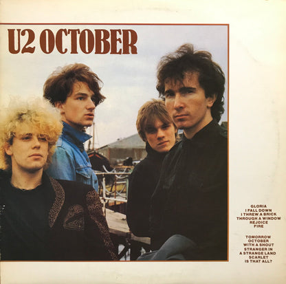 U2 – October (Used vinyl)