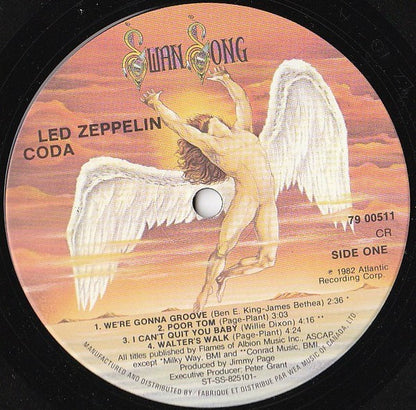 Led Zeppelin – Coda (Used vinyl)