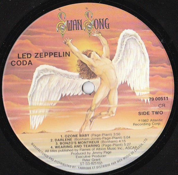 Led Zeppelin – Coda (Used vinyl)
