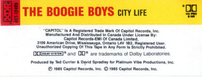The Boogie Boys – City Life (Used cassette)