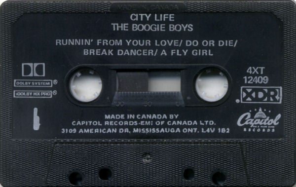 The Boogie Boys – City Life (Used cassette)