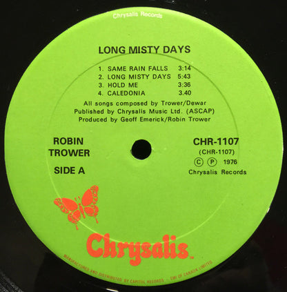 Robin Trower – Long Misty Days (Used vinyl)