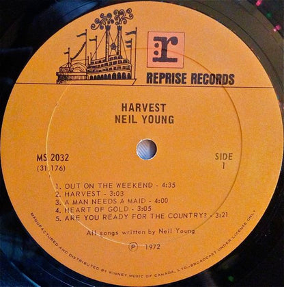 Neil Young ‎– Harvest (Used vinyl)