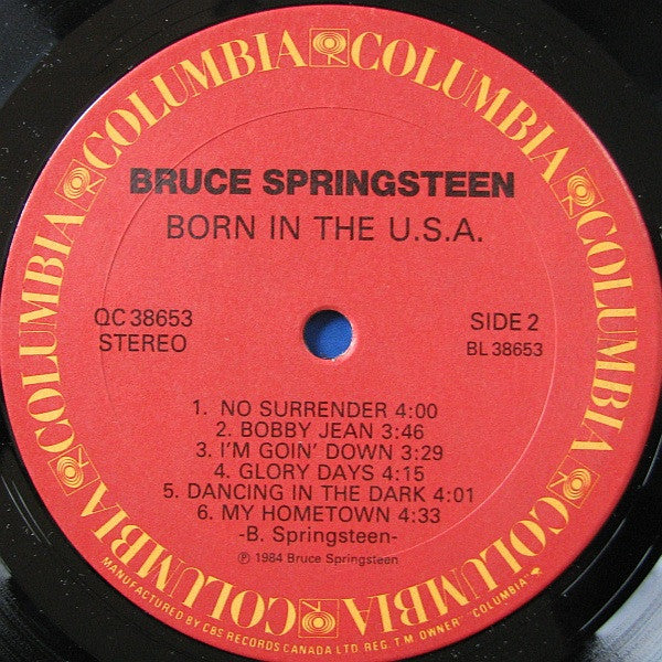 Bruce Springsteen – Born In The U.S.A. - Used vinyl