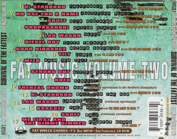 Various – Survival Of The Fattest (Used CD)
