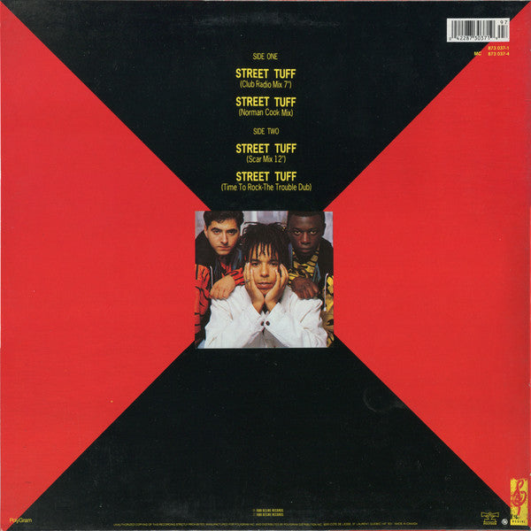 Double Trouble & Rebel MC – Street Tuff (Used vinyl)