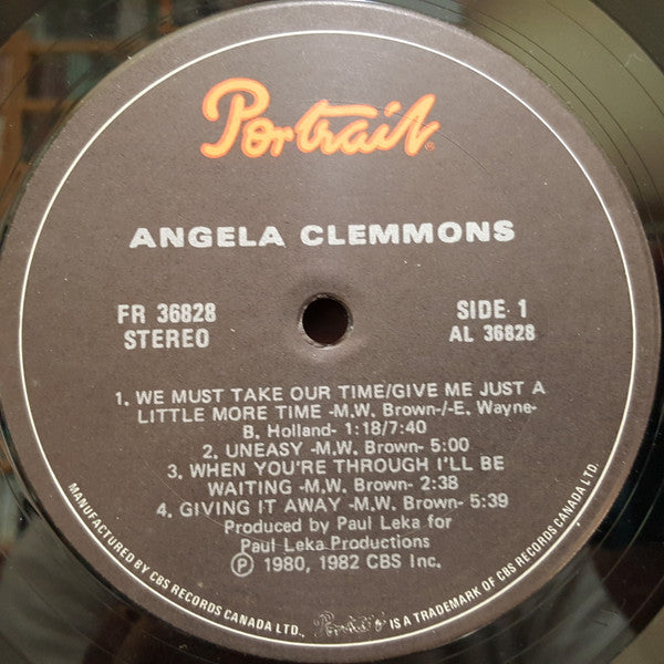 Angela Clemmons – Angela Clemmons (Used vinyl)