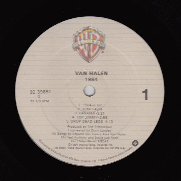 Van Halen – 1984 (Used vinyl)