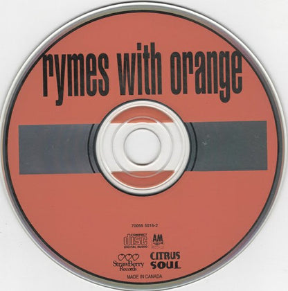 Rymes With Orange – Trapped In The Machine - Used CD