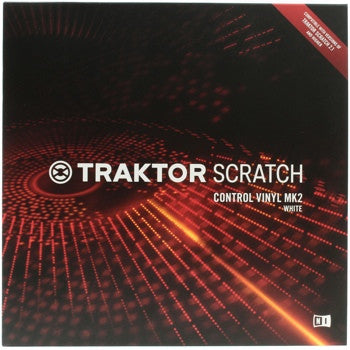 No Artist – Traktor Scratch Control Vinyl MK2 White (Used vinyl)