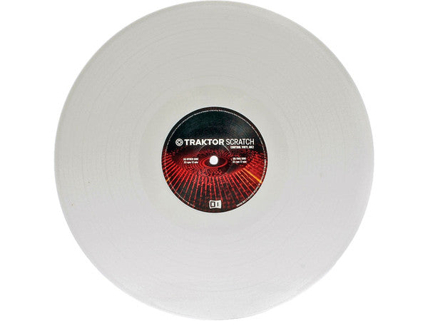No Artist – Traktor Scratch Control Vinyl MK2 White (Used vinyl)