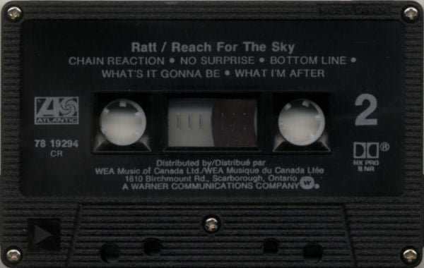 Ratt – Reach For The Sky (Used cassette)