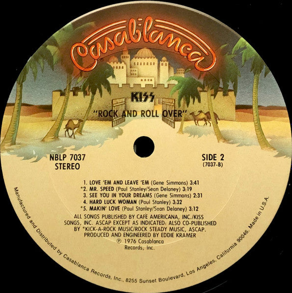 Kiss – Rock And Roll Over (Used vinyl)