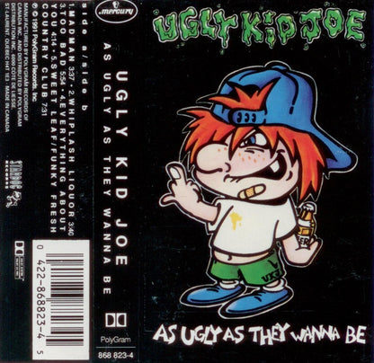 Ugly Kid Joe – As Ugly As They Wanna Be (Used cassette)