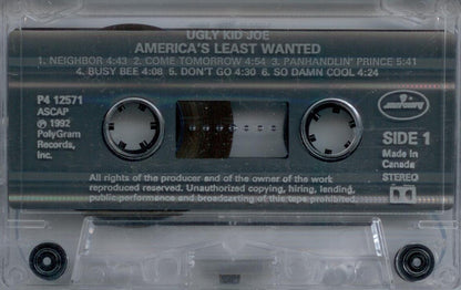 Ugly Kid Joe – America's Least Wanted (Used cassette)