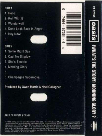 Oasis – (What's The Story) Morning Glory? (Used cassette)