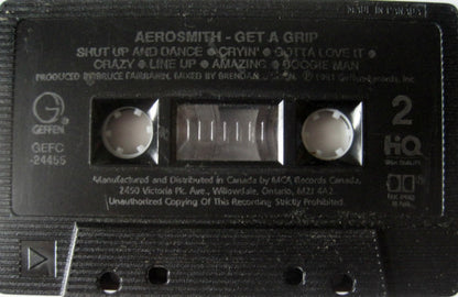 Aerosmith – Get A Grip (Used cassette)