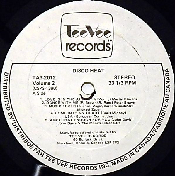 Various – Disco Heat (Used Vinyl)