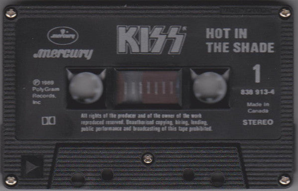 Kiss – Hot In The Shade (Used cassette)