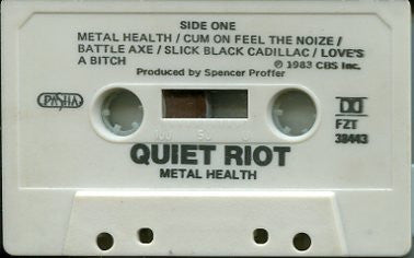 Quiet Riot – Metal Health (Used cassette)