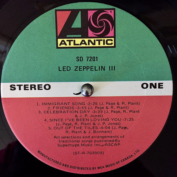 Led Zeppelin – Led Zeppelin III (used vinyl)