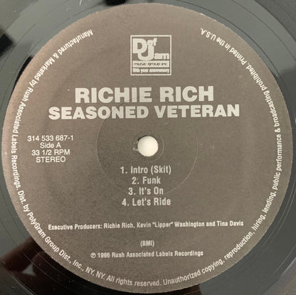 Richie Rich ‎– Seasoned Veteran (Used vinyl)