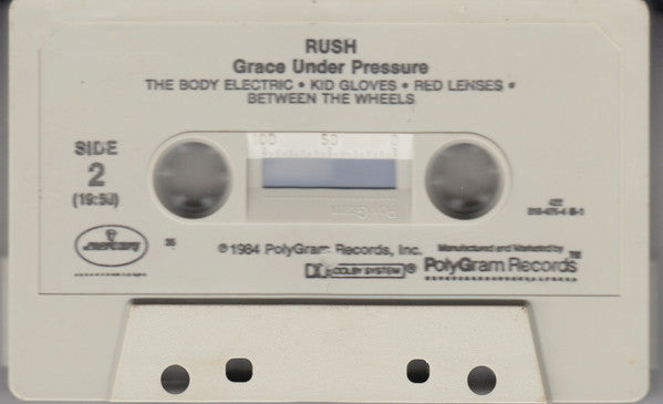 Rush – Grace Under Pressure (Used cassette)