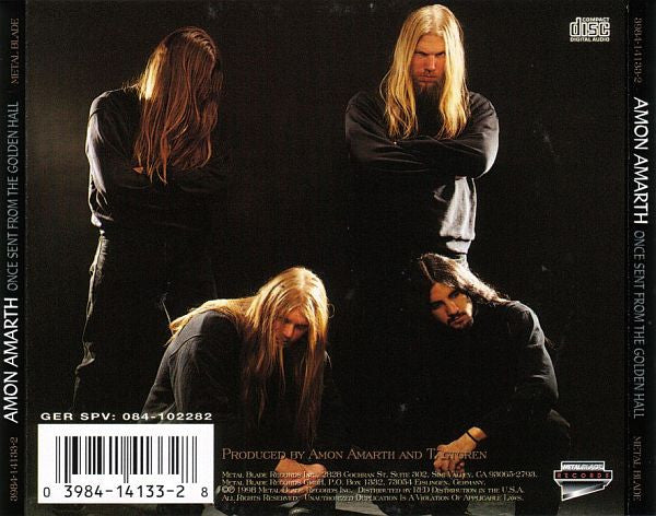 Amon Amarth – Once Sent From The Golden Hall (Used CD)