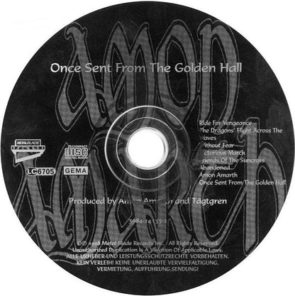 Amon Amarth – Once Sent From The Golden Hall (Used CD)