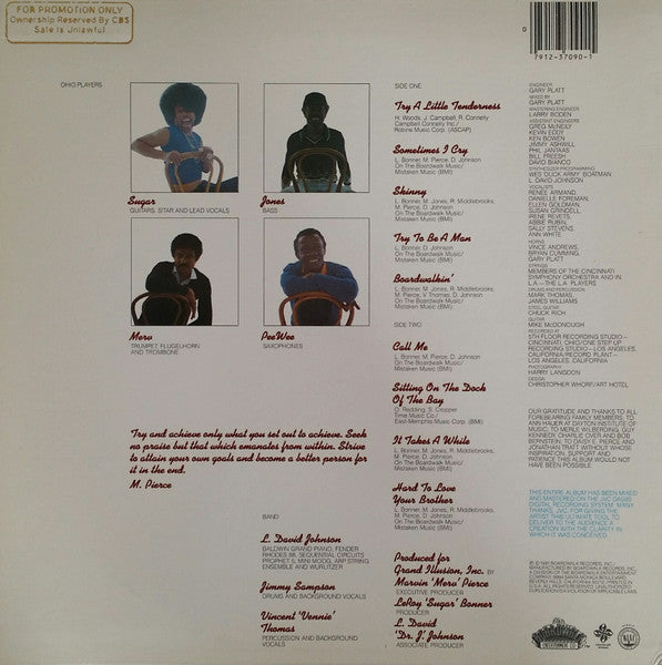 Ohio Players – Tenderness (Used vinyl)