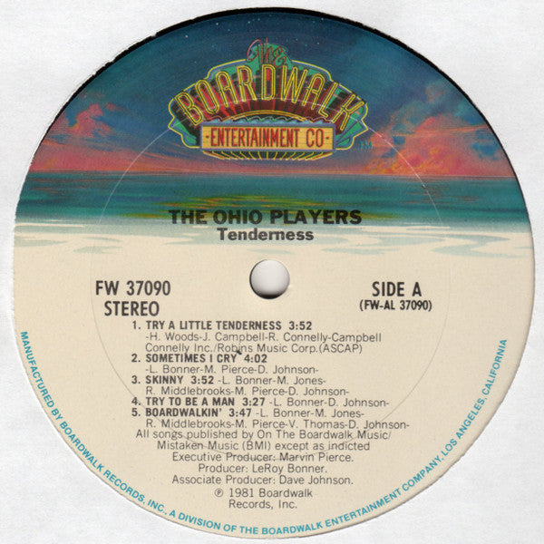 Ohio Players – Tenderness (Used vinyl)