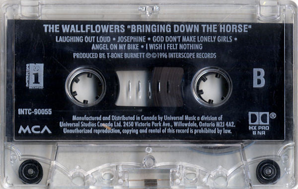 The Wallflowers – Bringing Down The Horse (Used cassette)