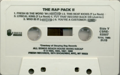Various – The Rap Pack II (Used cassette)