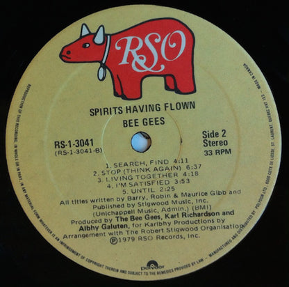 Bee Gees – Spirits Having Flown (Used vinyl)