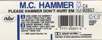 MC Hammer – Please Hammer Don't Hurt 'Em (Used cassette)