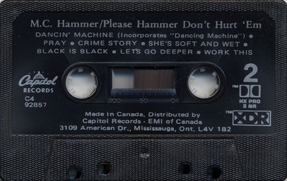 MC Hammer – Please Hammer Don't Hurt 'Em (Used cassette)
