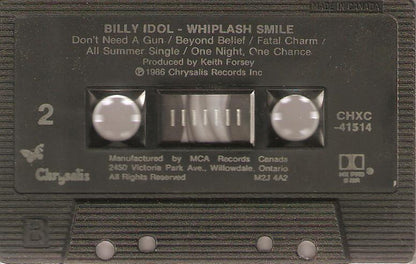 Billy Idol – Whiplash Smile (Used cassette)