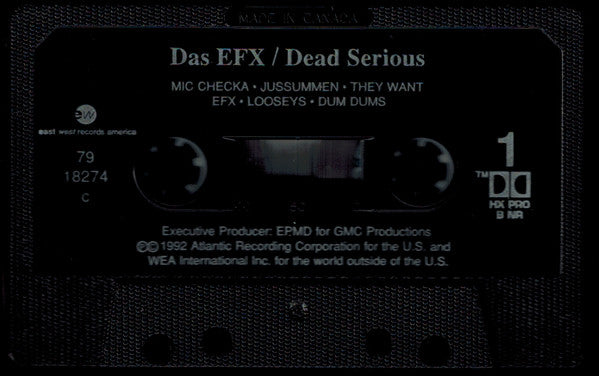 Das EFX – Dead Serious (Used cassette)