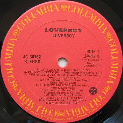 Loverboy – Loverboy (Used vinyl)